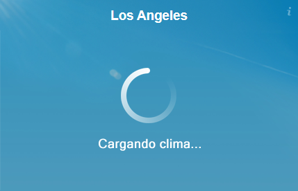cargando clima
